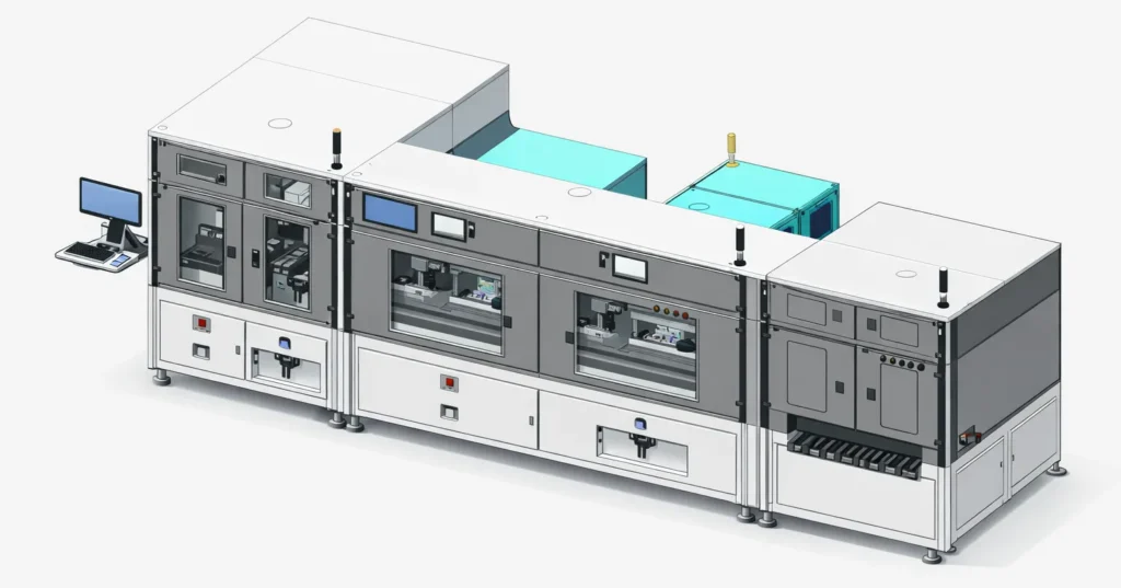 IGBT module high-temperature DC:AC test handler